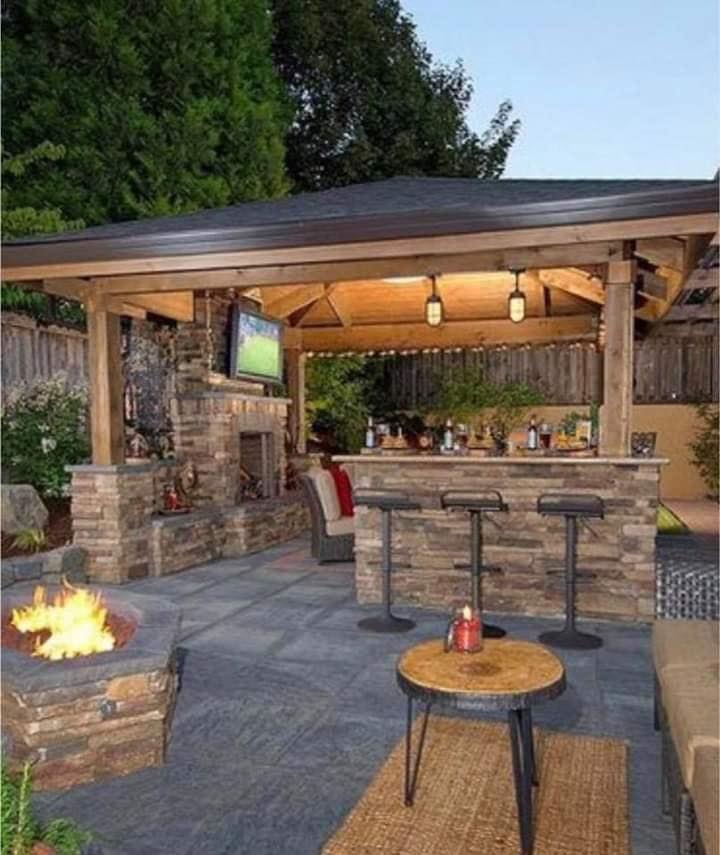 37 Cuisines extérieur avec toits, grills et fours à pizza 31 37 Cuisines extérieur avec toits, grills et fours à pizza 31