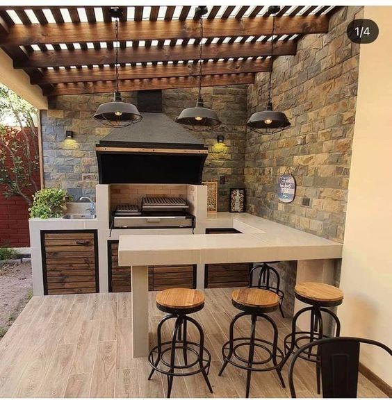 26 idées de bar extérieur qui auraient un succès fou dans votre jardin 16 26 idées de bar extérieur qui auraient un succès fou dans votre jardin 16