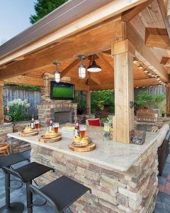 26 idées de bar extérieur qui auraient un succès fou dans votre jardin 18 26 idées de bar extérieur qui auraient un succès fou dans votre jardin 18