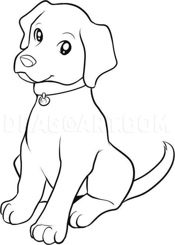 50 top idées de coloriages chiens à imprimer 3