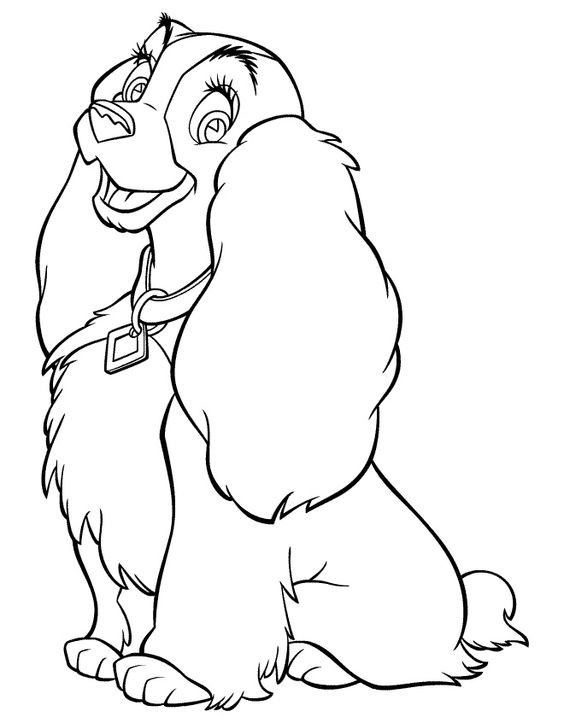 50 top idées de coloriages chiens à imprimer 24