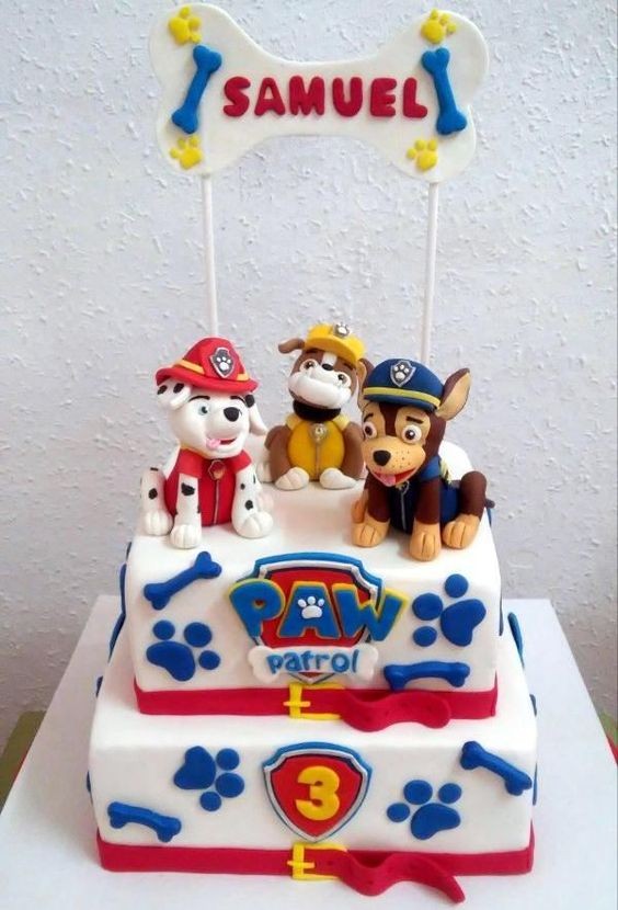 25 top idées de gâteaux pat patrouille 19