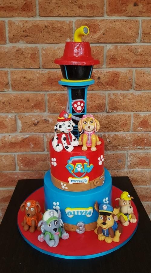 25 top idées de gâteaux pat patrouille 20