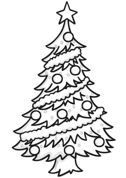 37 top idées de dessins de sapin de Noël 7 37 top idées de dessins de sapin de Noël 7