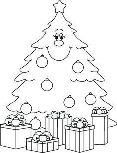 37 top idées de dessins de sapin de Noël 14 37 top idées de dessins de sapin de Noël 14
