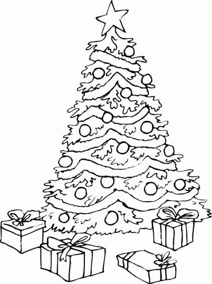 37 top idées de dessins de sapin de Noël 28 37 top idées de dessins de sapin de Noël 28