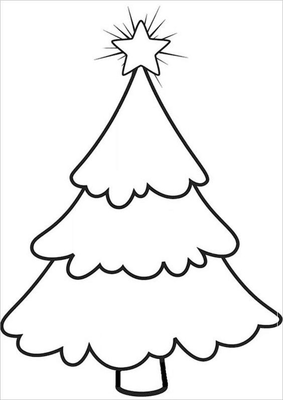 37 top idées de dessins de sapin de Noël 30 37 top idées de dessins de sapin de Noël 30