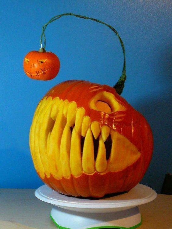 25 top idées pour décorer une citrouille d'halloween 22 25 top idées pour décorer une citrouille d'halloween 22
