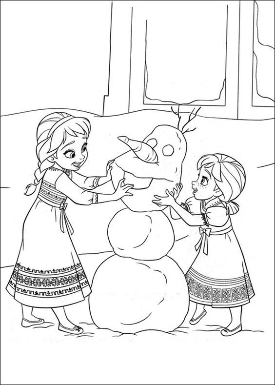 50 Coloriages de La Reine des Neige à imprimer 9 50 Coloriages de La Reine des Neige à imprimer 9