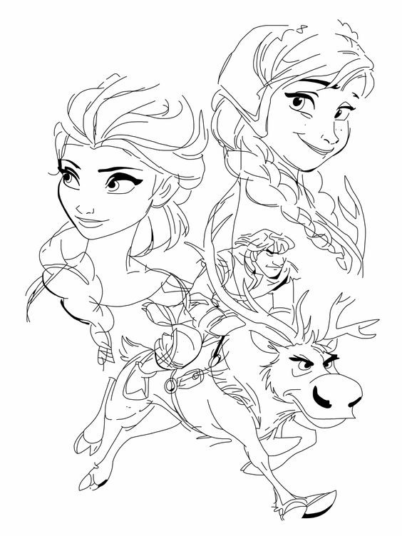 50 Coloriages de La Reine des Neige à imprimer 10 50 Coloriages de La Reine des Neige à imprimer 10