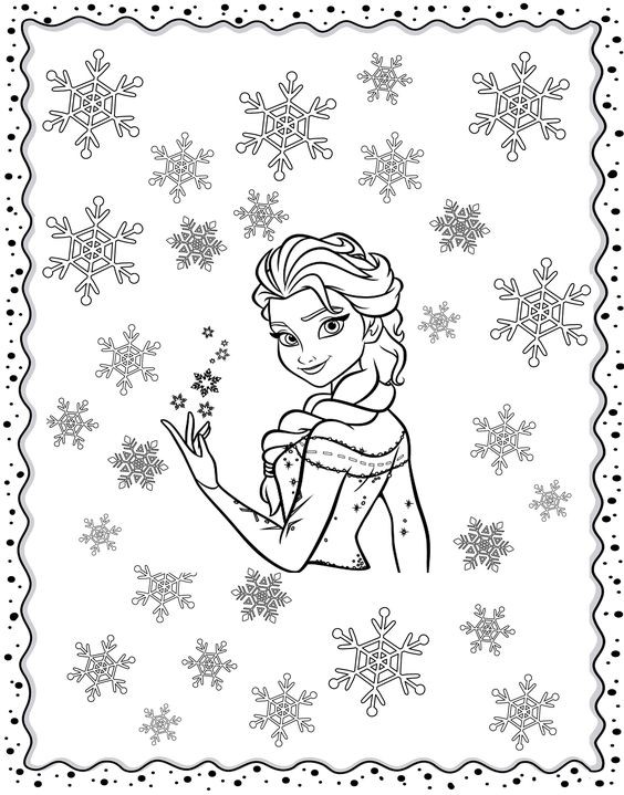 50 Coloriages de La Reine des Neige à imprimer 15 50 Coloriages de La Reine des Neige à imprimer 15