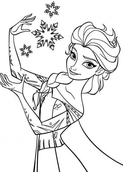 50 Coloriages de La Reine des Neige à imprimer 17 50 Coloriages de La Reine des Neige à imprimer 17