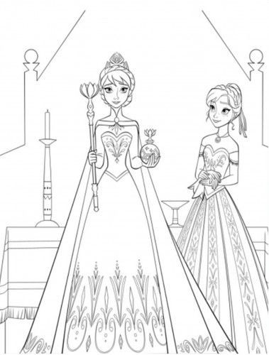 50 Coloriages de La Reine des Neige à imprimer 23 50 Coloriages de La Reine des Neige à imprimer 23