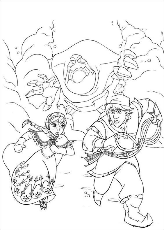 50 Coloriages de La Reine des Neige à imprimer 34 50 Coloriages de La Reine des Neige à imprimer 34