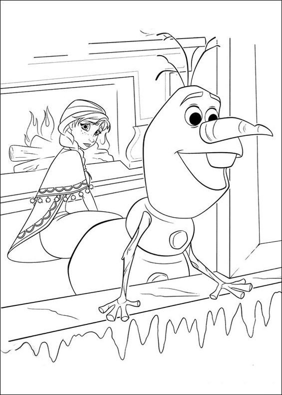 50 Coloriages de La Reine des Neige à imprimer 43 50 Coloriages de La Reine des Neige à imprimer 43