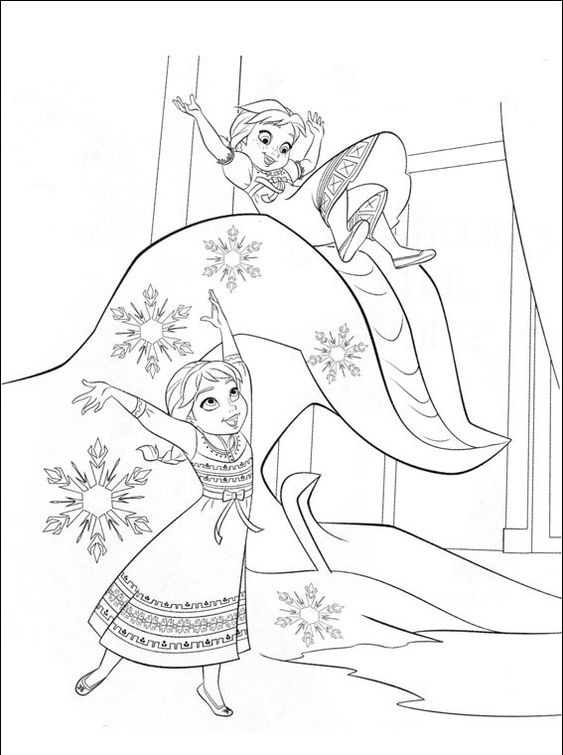 50 Coloriages de La Reine des Neige à imprimer 46 50 Coloriages de La Reine des Neige à imprimer 46