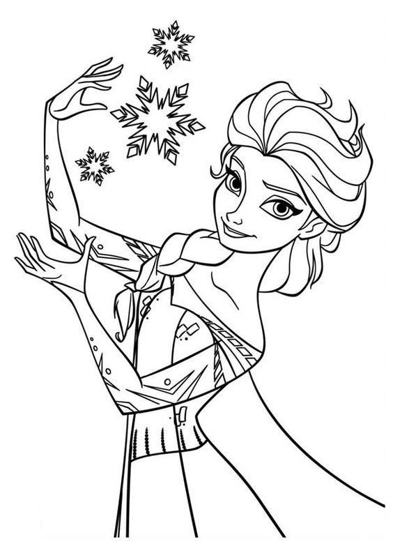 50 Coloriages de La Reine des Neige à imprimer 49 50 Coloriages de La Reine des Neige à imprimer 49