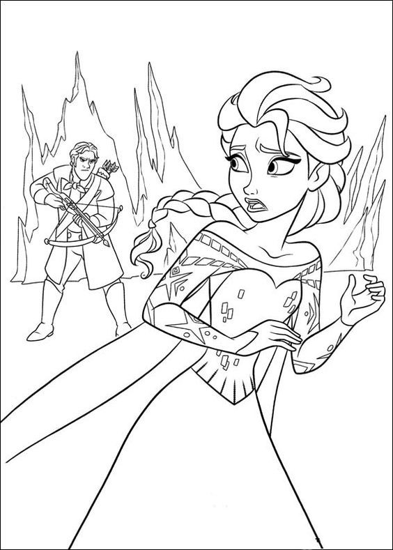 50 Coloriages de La Reine des Neige à imprimer 51 50 Coloriages de La Reine des Neige à imprimer 51