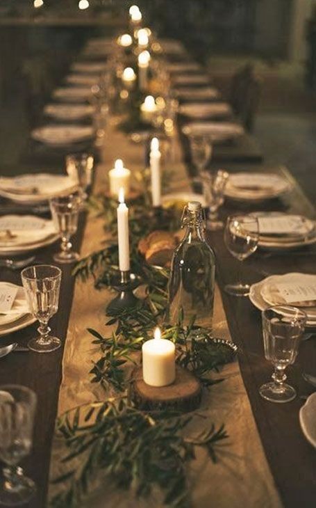 28 Décorations de tables de Noël naturelles à faire soi-même 9 28 Décorations de tables de Noël naturelles à faire soi-même 9