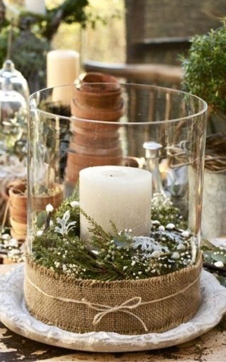28 Décorations de tables de Noël naturelles à faire soi-même 8 28 Décorations de tables de Noël naturelles à faire soi-même 8