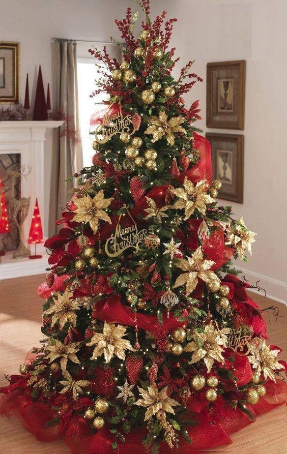 18 top idées de sapins de Noël bien décorés 4 18 top idées de sapins de Noël bien décorés 4