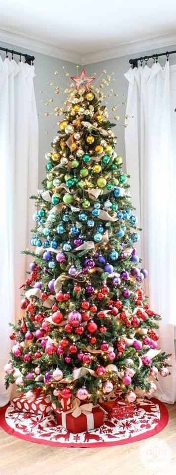 18 top idées de sapins de Noël bien décorés 5 18 top idées de sapins de Noël bien décorés 5