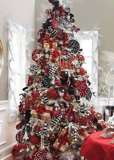 18 top idées de sapins de Noël bien décorés 13 18 top idées de sapins de Noël bien décorés 13