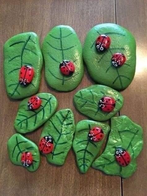 26 activités manuelles à faire avec des pierres peintes 17