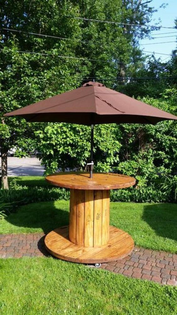 42 idées pour réutiliser les bobines de bois 42 42 idées pour réutiliser les bobines de bois 42