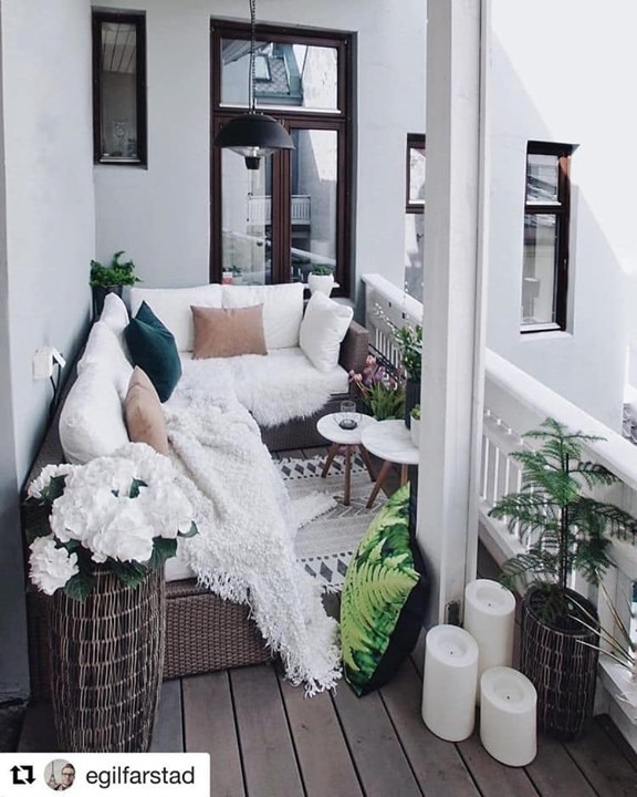 25 idées pour avoir un petit coin sympa sur son balcon 7