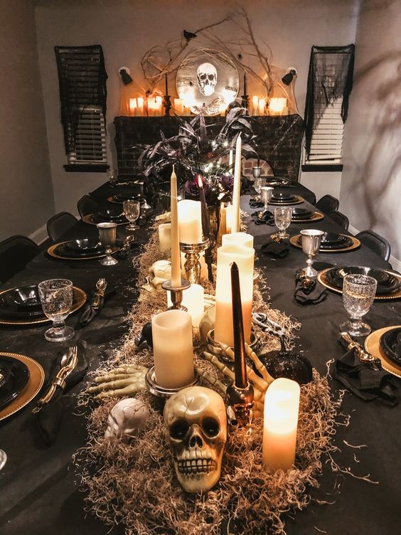 Les 23 plus belles décorations de table pour Halloween 1 Les 23 plus belles décorations de table pour Halloween 1