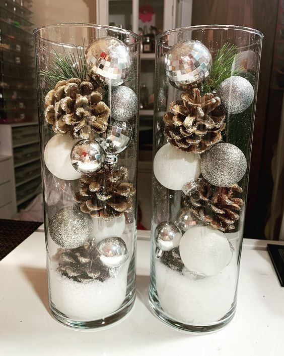 25 Centres de table de Noël à faire soimême