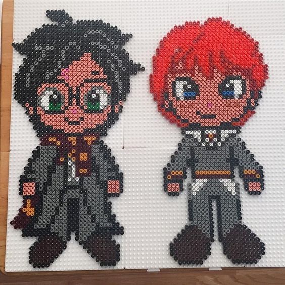 60 top idées de pixel art Harry Potter 1 60 top idées de pixel art Harry Potter 1