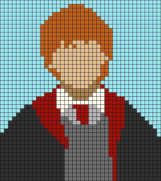 60 top idées de pixel art Harry Potter 4 60 top idées de pixel art Harry Potter 4