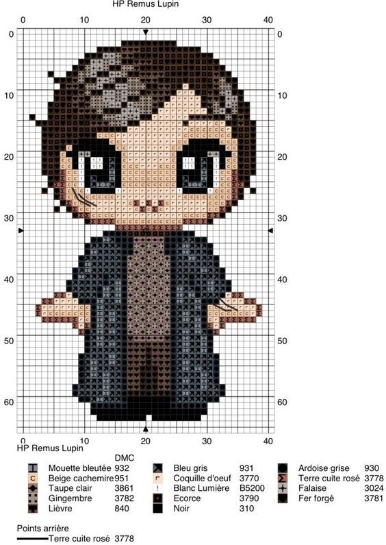60 top idées de pixel art Harry Potter 6 60 top idées de pixel art Harry Potter 6