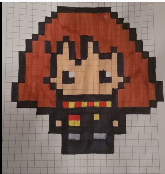 60 top idées de pixel art Harry Potter 14 60 top idées de pixel art Harry Potter 14