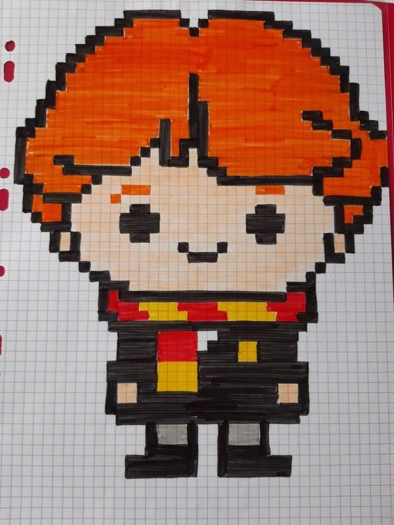 60 top idées de pixel art Harry Potter 54 60 top idées de pixel art Harry Potter 54