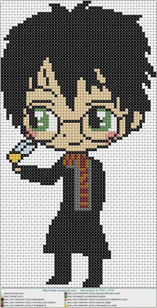 60 top idées de pixel art Harry Potter 55 60 top idées de pixel art Harry Potter 55