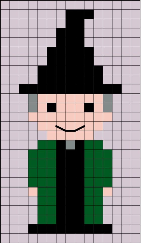 60 top idées de pixel art Harry Potter 58 60 top idées de pixel art Harry Potter 58