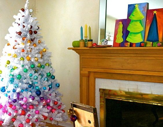 30 top idées de sapin de Noël décorés 5 30 top idées de sapin de Noël décorés 5