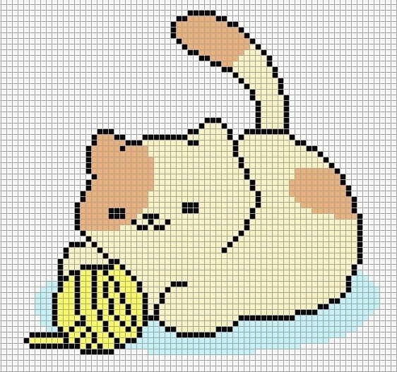 42 top idées de pixel art chat 2 42 top idées de pixel art chat 2