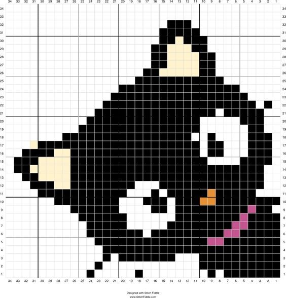 42 top idées de pixel art chat 8 42 top idées de pixel art chat 8