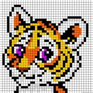 42 top idées de pixel art chat 43 42 top idées de pixel art chat 43