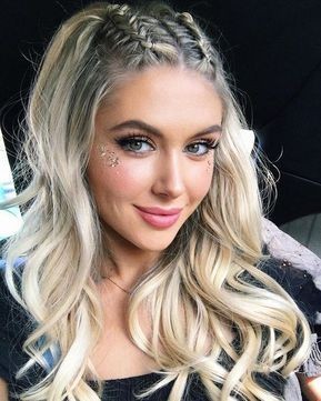 20 idées de coiffures de mariage avec tresses 1