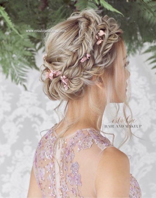 20 idées de coiffures de mariage avec tresses 1
