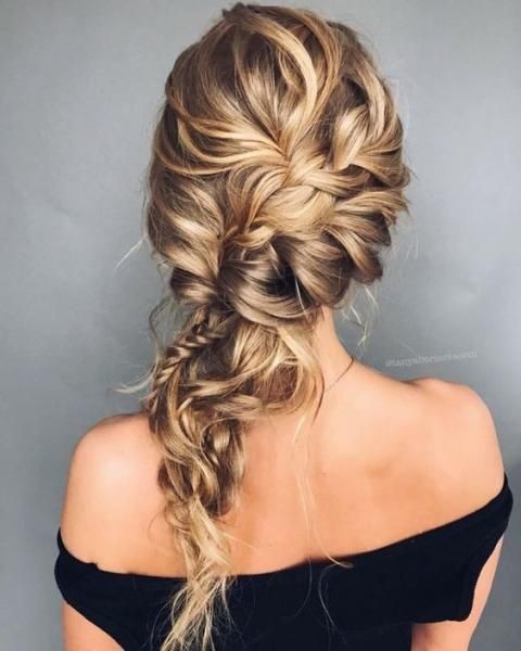 20 idées de coiffures de mariage avec tresses 1
