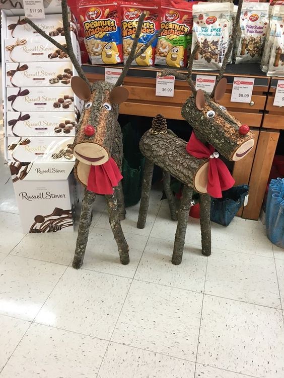 15 idées de reines de Noël à faire avec du bois 7 15 idées de reines de Noël à faire avec du bois 7