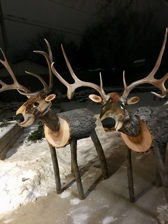 15 idées de reines de Noël à faire avec du bois 13 15 idées de reines de Noël à faire avec du bois 13