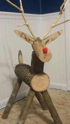 15 idées de reines de Noël à faire avec du bois 14 15 idées de reines de Noël à faire avec du bois 14