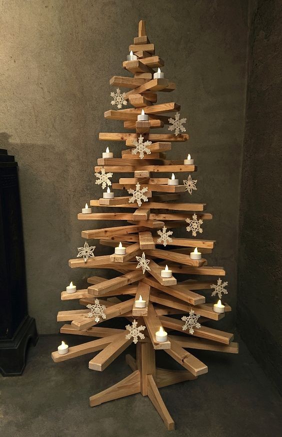 23 arbres de Noël en palettes qui sont si faciles à faire 21 23 arbres de Noël en palettes qui sont si faciles à faire 21